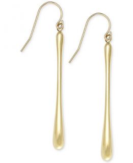Elongated Teardrop Earrings in 14k Gold   Earrings   Jewelry & Watches