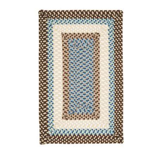 Colonial Mills Montego Border Bright Brown Kids Rug