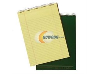 TOPS Docket Wirebound Legal Writing Pad
70 Sheet   16 lb   Letter 8.50" x 11"   3 / Pack   Canary Paper