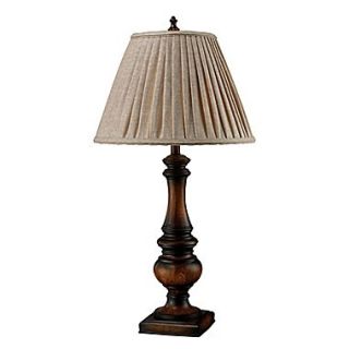 Dimond Lighting Winthorpe 582D17549 35 Incandescent Table Lamp, Zen Walnut