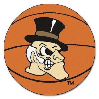 Fanmats Basketball Mat   Wake Forest University, 27" diameter 617