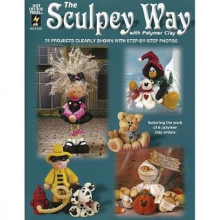Hot Off The Press The Sculpey Way With Polymer Clay Softcover Book