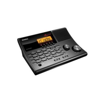 Uniden CRS AM and FM Clock Radio Base Scanner with 500 Channels in 10 Banks BC345CRS