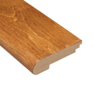 Home Legend Maple Sedona 3/8 in. Thick x 3 1/2 in. Wide x 78 in. Length Hardwood Stair Nose Molding DISCONTINUED HL130SNH