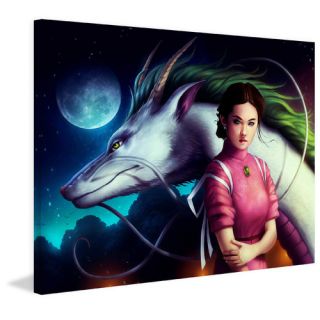 Spirited Away Painting Print on Wrapped Canvas by Marmont Hill