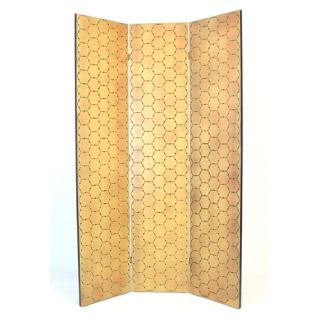 Wayborn 72 x 48 Honeycomb 3 Panel Room Divider