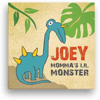 Lil' Monster Personalized Canvas