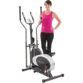 Fitness Reality E2000 Durable Fan Elliptical Trainer with Heart Rate System
