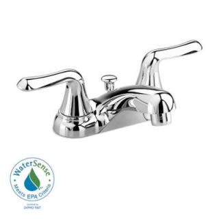 American Standard Colony Soft 4 in. Centerset 2 Handle Low Arc Bathroom Faucet in Polished Chrome 2275.505.002