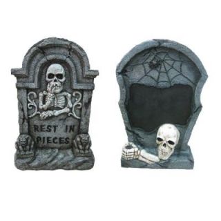 22 in. Halloween Tombstone (Set of 2) LH4002AB