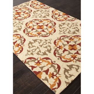 Jaipur Rugs Barcelona Red/Taupe Tribal Indoor/Outdoor Area Rug