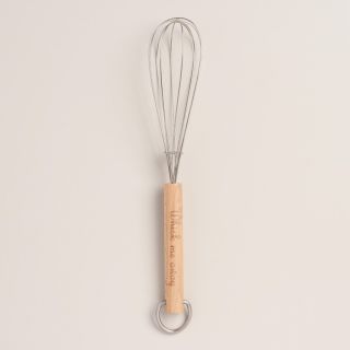 Whisk Me Away Etched Beechwood Whisk