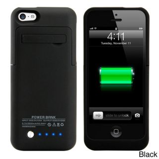 Gearonic 2200mAH External Battery Case with Kickstand for iPhone 5C