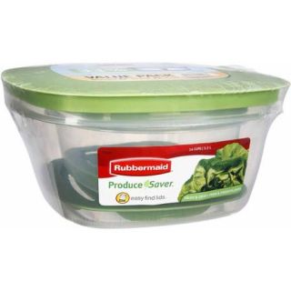 Rubbermaid Produce Savers, 14 Cup, 2pk