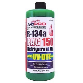 Interdynamics PAG 150 High Viscosity Refrigerant Oil with UV Dye (32 oz.) P 150UVQT