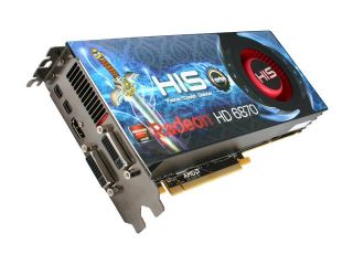 HIS Radeon HD 6870 DirectX 11 H687FT1G2M 1GB 256 Bit GDDR5 PCI Express 2.1 x16 HDCP Ready CrossFireX Support Video Card with Eyefinity