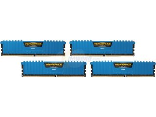 CORSAIR Vengeance LPX 16GB (4 x 4GB) 288 Pin DDR4 SDRAM DDR4 3000 (PC4 24000) Desktop Memory Model CMK16GX4M4B3000C15B