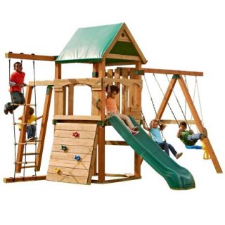 Swing N Slide Trekker Wooden Play Set