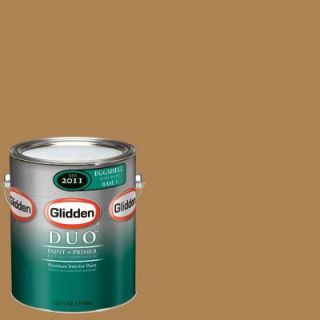 Glidden DUO 1 gal. #GLY28 Aztec Gold Eggshell Interior Paint with Primer GLY28 01E