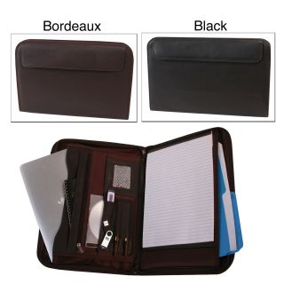 Stebco Nappa Fine leather Zipped Padded Tablet holding Writing Case