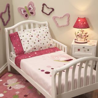 Raspberry Swirl Toddler Bedding Collection by Lambs & Ivy