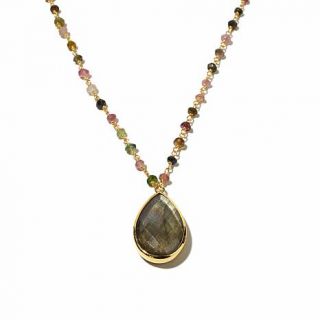 Rarities: Fine Jewelry with Carol Brodie Vermeil Tourmaline and Pyrite Triplet    7715974