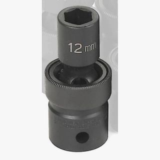 Grey Pneumatic 1/2" Drive Metric Universal Impact Socket   12mm GRE2012UM