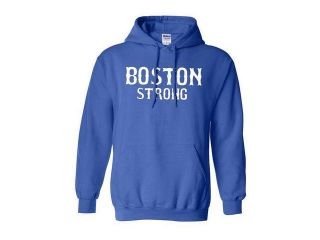 Boston Strong Adult Hoodie Sweatshirt