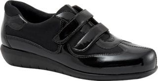 Womens SoftWalk Montreal   Black Patent Leather/Stretch