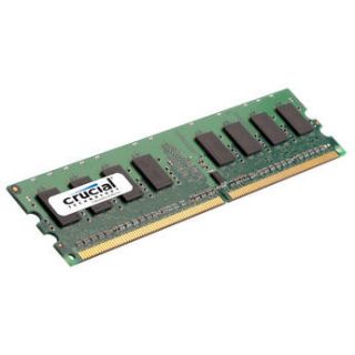 Crucial 2GB, 240 Pin DIMM, DDR2 PC2 5300 Memory CT25672AA667A