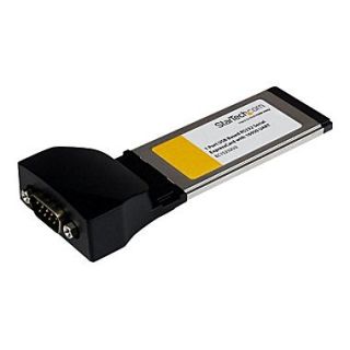 StarTech EC1S232U2 1 Port ExpressCard to RS232 DB9 Serial Adapter Card