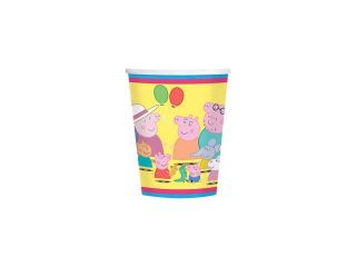 Peppa Pig 9oz Cups (8 Pack)   Party Supplies