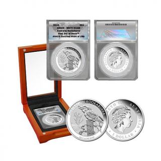 2016 MS70 ANACS First Day of Issue Limited Edition of 198 Australia Kookaburra    8008748