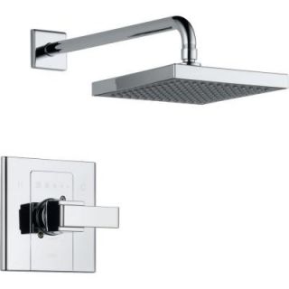 Delta Arzo Single Handle 1 Spray Shower Faucet Trim Kit in Chrome (Valve Not Included) T14286 SHQ