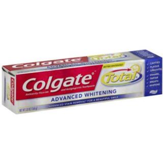 Colgate Total Advanced Whitening Toothpaste, 5.8 oz