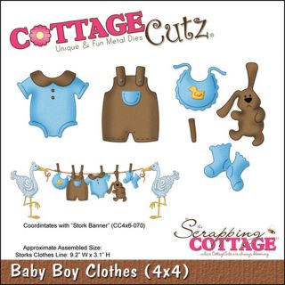 CottageCutz Die 4X4 Baby Boy Clothes   14974475  