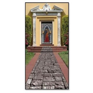Pack of 6 Medieval Themed Stone Path Runner Party Decorations 10'