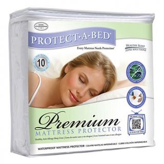 Concierge Collection Premium Protect A Bed® Waterproof Mattress Protector   Full   7331420